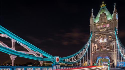 London Bridge at night